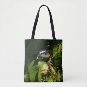 Bananaquit Bird Eating Tropical Photography Tote Bag