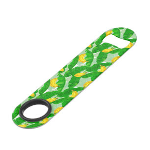 Bananas and leaves watercolor design