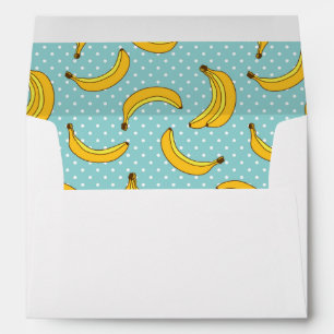 Bananas And Polk Dots Envelopes