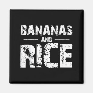 Bananas and rice magnet