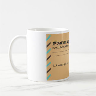 BANANAS #bananagram Envelope Mug