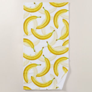 Bananas Beach Towel