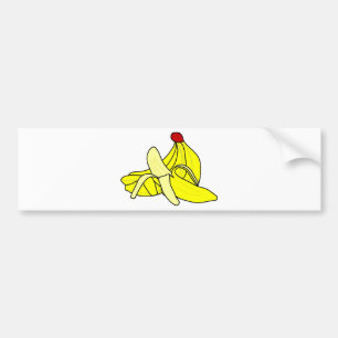 Bananas Bumper Sticker