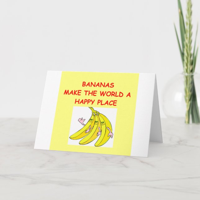 bananas card (Front)