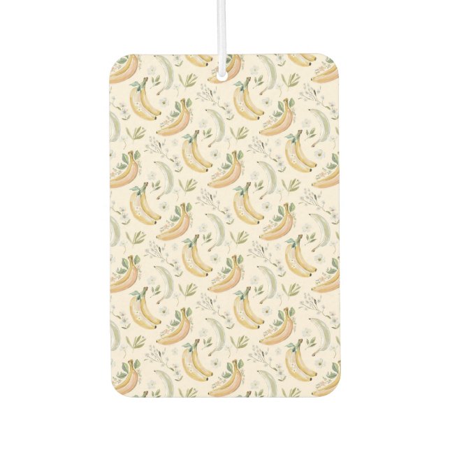 Bananas for Cherries Car Air Freshener (Front)