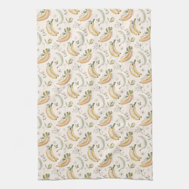 Bananas for Cherries Tea Towel (Vertical)