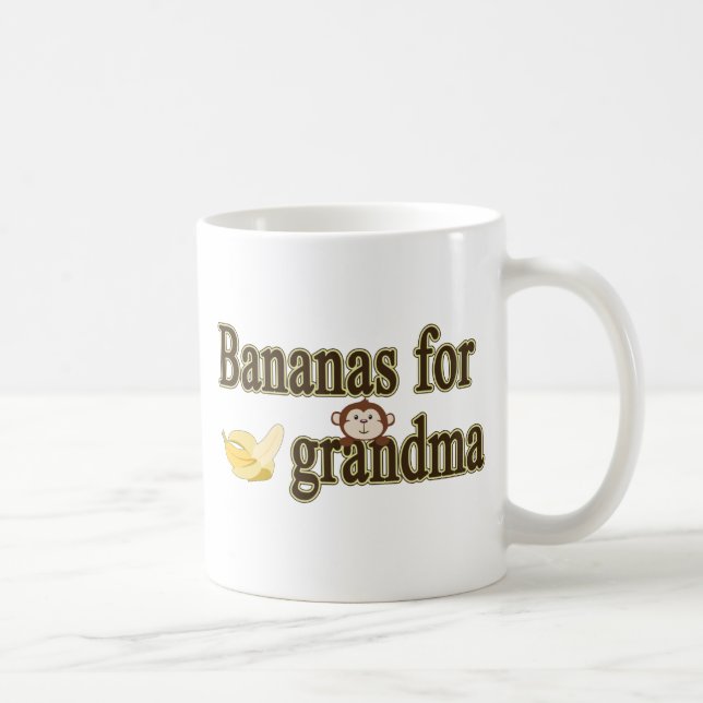 Bananas for grandma coffee mug (Right)