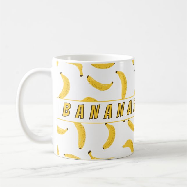 Bananas for you  coffee mug (Left)