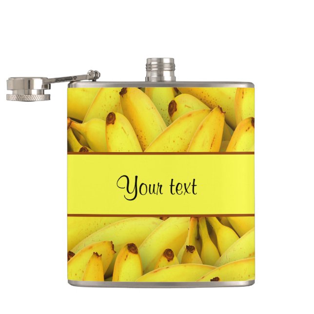 Bananas Hip Flask (Opened)