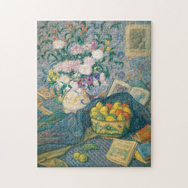 Bananas, Lemons and Books | Juan de Echevarría Jigsaw Puzzle (Vertical)