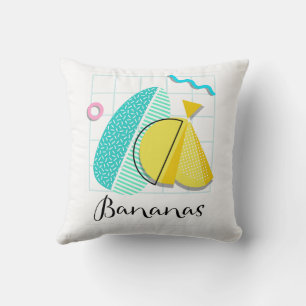 Bananas Memphis Cushion