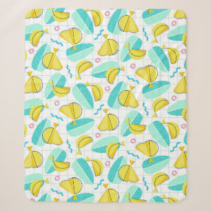 Bananas Memphis Sherpa Blanket