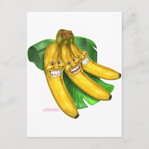 bananas postcard