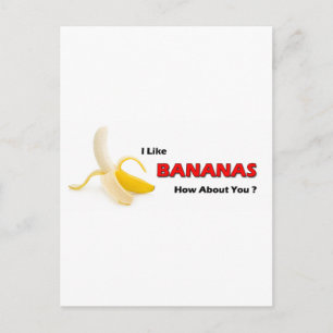 Bananas Postcard