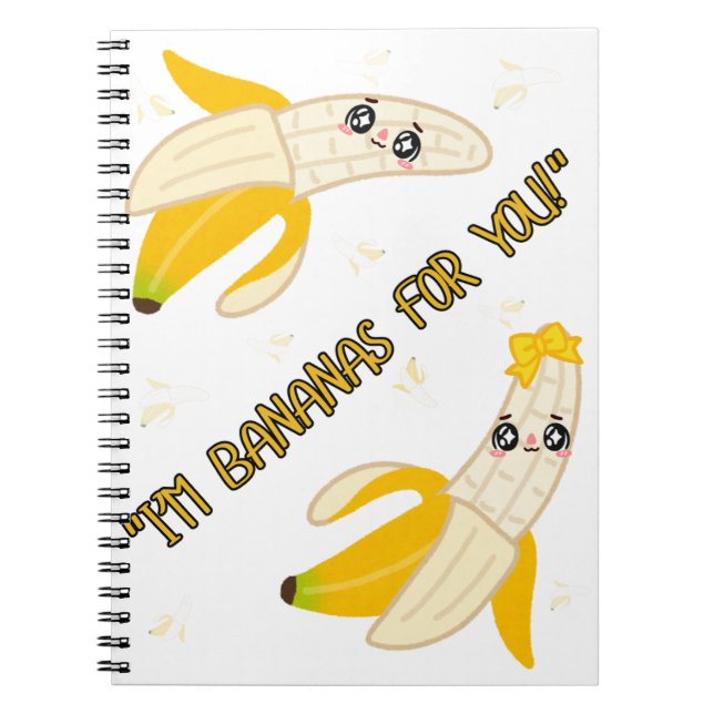 bananas quote notebook (Front)
