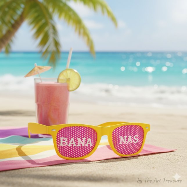 BANANAS retro Shades / Fun Party Sunglasses (Creator Uploaded)