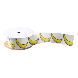 Bananas Satin Ribbon