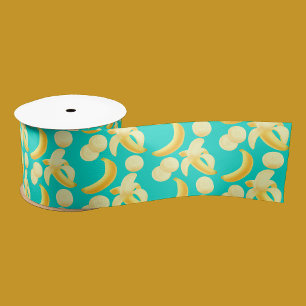 Bananas Satin Ribbon