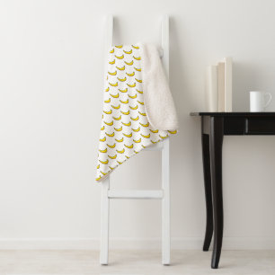 Bananas Sherpa Blanket