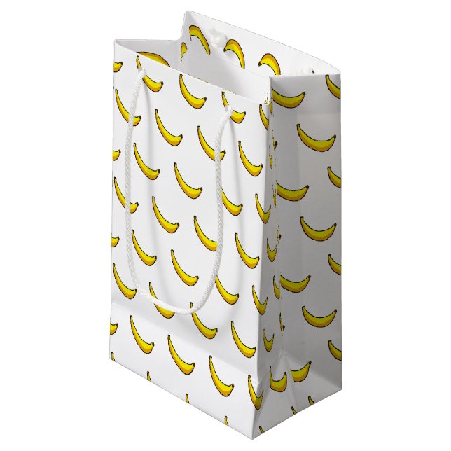 Bananas Small Gift Bag (Front Angled)