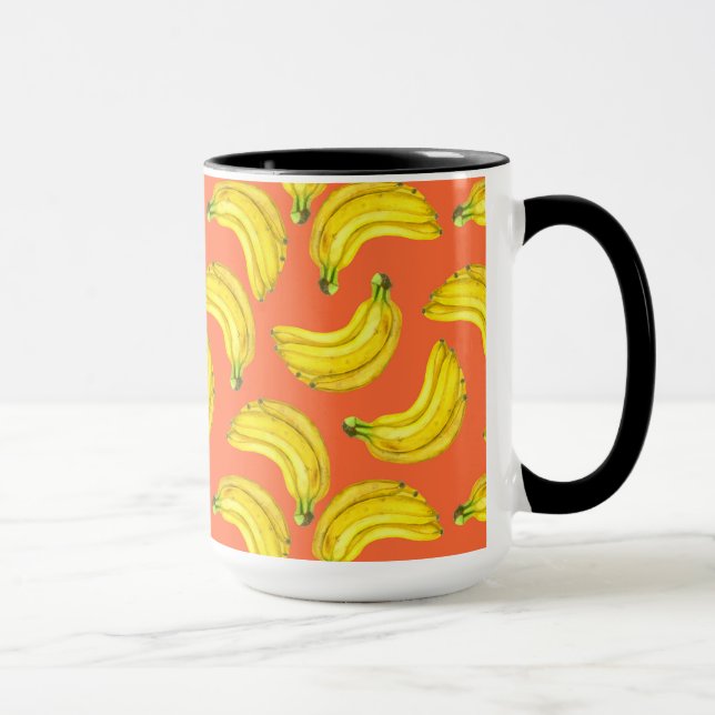 Bananas watercolor mug (Right)