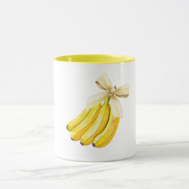 Bananas With A Bow Mug (Center)