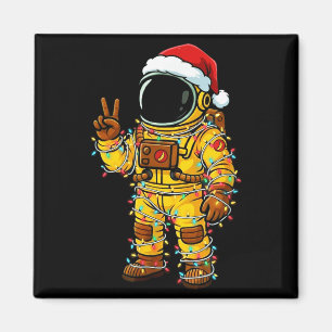 Bananaut Space Explorer - Christmas Astronaut Ligh Magnet