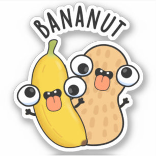 Bananut Funny Fruit Banana Pun 