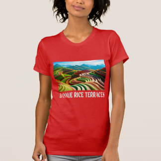  Banaue Rice Tarraces, Banaue, Ifugao, Filipino T- T-Shirt