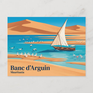 Banc d'Arguin National Park Mauritania Postcard