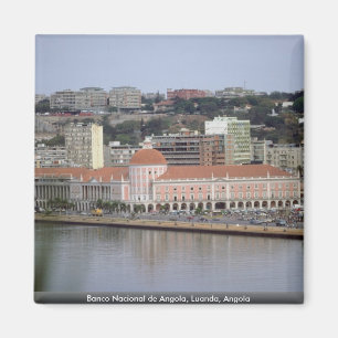 Banco Nacional de Angola, Luanda, Angola Magnet