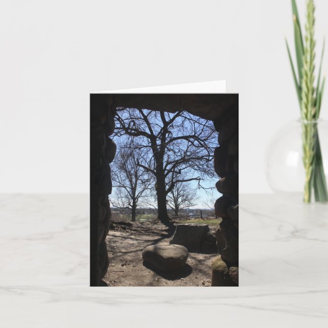 Bancroft Castle Lookout Note Card (Front)