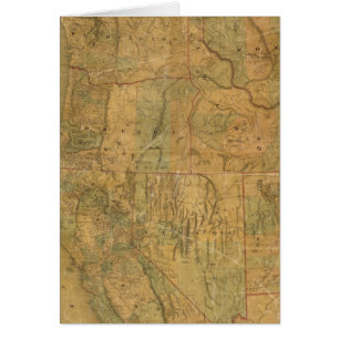 Bancroft's Map Of The Pacific States