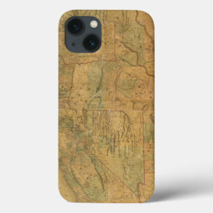 Bancroft's Map Of The Pacific States iPhone 13 Case