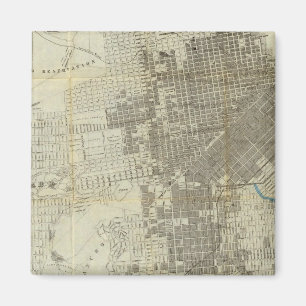 Bancroft's Official San Francisco City Map Magnet
