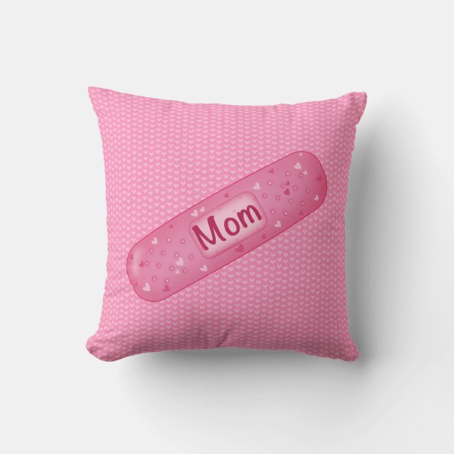   Band-aid mom Cojín  Cushion (Front)