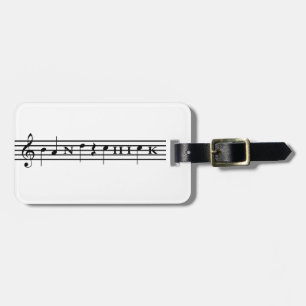 Band Chick Luggage Tag