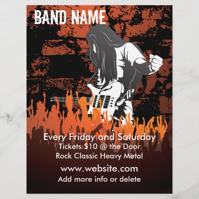 Band Concert Music Flyer (Front)