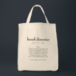 Band Director Definition Thank You Gift Tote Bag<br><div class="desc">This definition of a Band Director proudly displayed is both a meaningful and practical gift.</div>