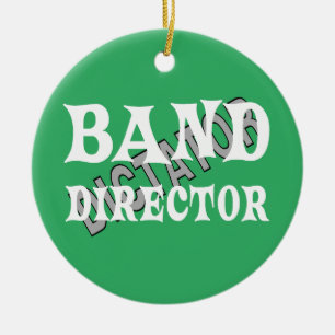 Band Director Dictator Ceramic Tree Decoration