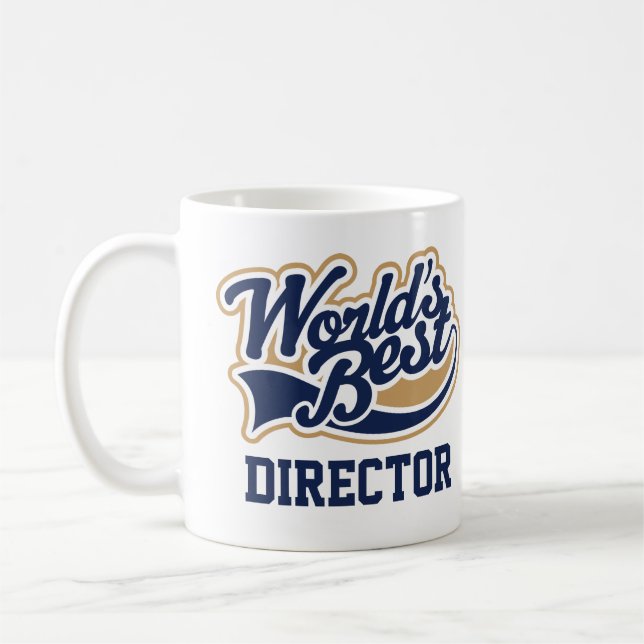 Band Director or Choir Director Gift Coffee Mug (Left)