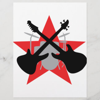band guitar drum star