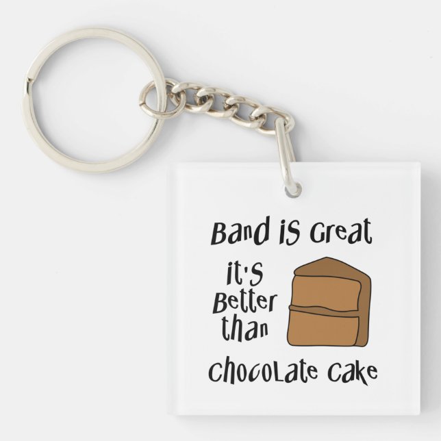 Band Is Great Key Ring (Front)