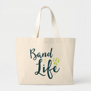 Band is Life Large Tote Bag