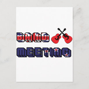 Band Meeting Murray Postcard