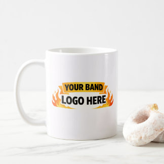 🎵 Band Merch Mug – Add Band Name & Art