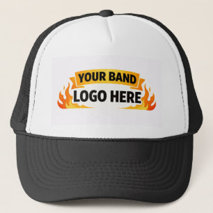🎵 Band Merch Trucker Hat Mesh Custom Band Logo