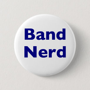 Band Nerd 6 Cm Round Badge