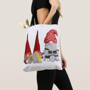 Band of Gnomes on a Tote Bag