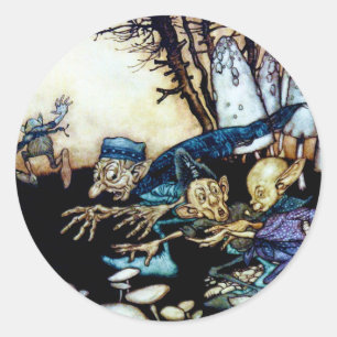 Band of Workmen Classic Round Sticker
